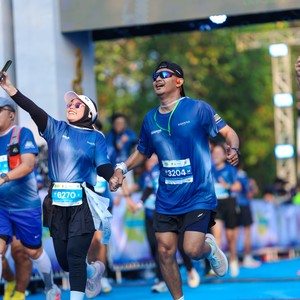 Race photo from BOGORUN 2026
