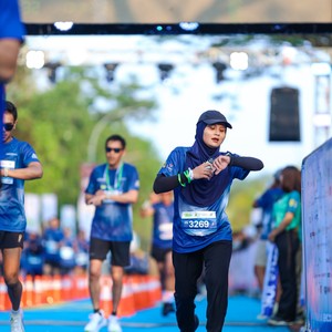 Race photo from BOGORUN 2026