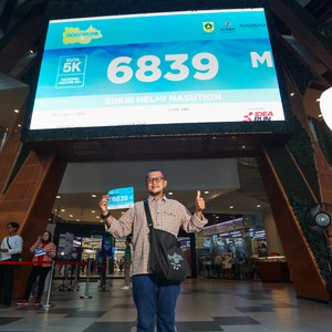 Race photo from BOGORUN 2026