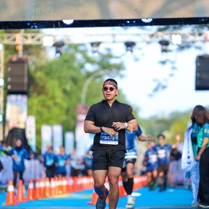 Race photo from BOGORUN 2026
