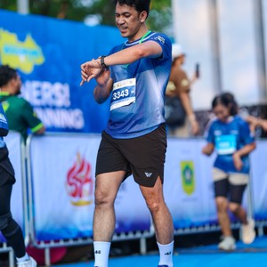 Race photo from BOGORUN 2026