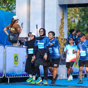 Race photo from BOGORUN 2026