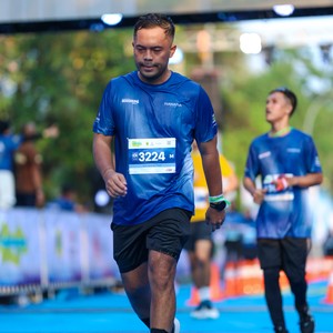 Race photo from BOGORUN 2026