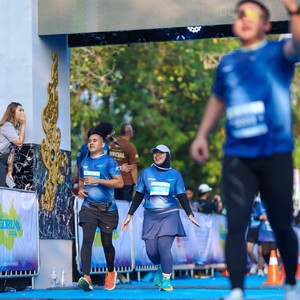 Race photo from BOGORUN 2026
