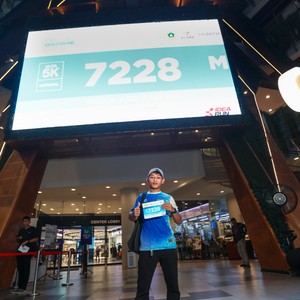 Race photo from BOGORUN 2026