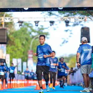 Race photo from BOGORUN 2026