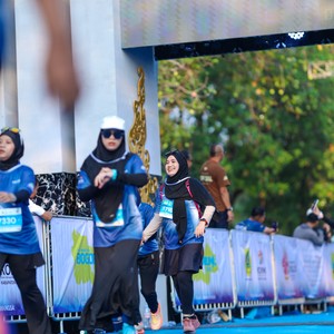 Race photo from BOGORUN 2026