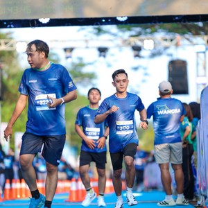 Race photo from BOGORUN 2026