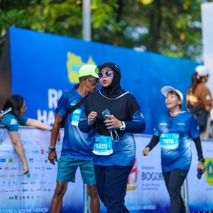 Race photo from BOGORUN 2026