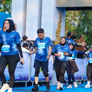 Race photo from BOGORUN 2026