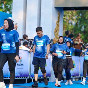 Race photo from BOGORUN 2026