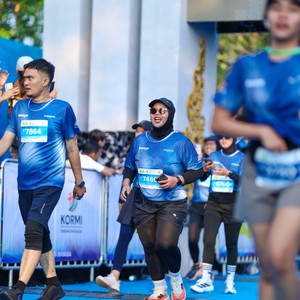 Race photo from BOGORUN 2026
