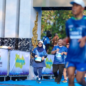 Race photo from BOGORUN 2026