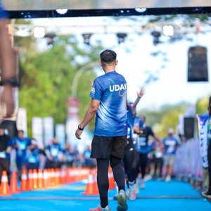 Race photo from BOGORUN 2026