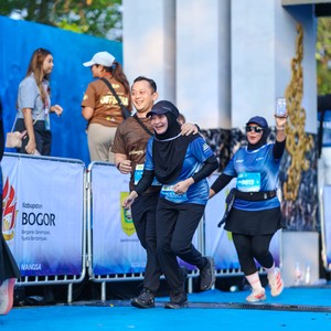 Race photo from BOGORUN 2026