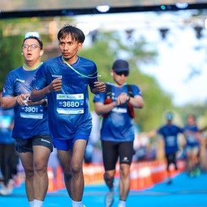 Race photo from BOGORUN 2026