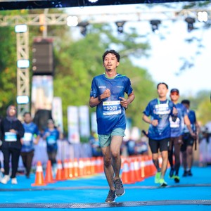 Race photo from BOGORUN 2026