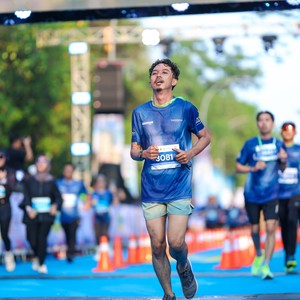 Race photo from BOGORUN 2026