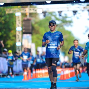 Race photo from BOGORUN 2026