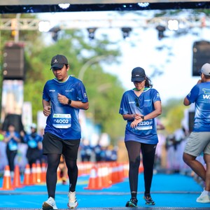 Race photo from BOGORUN 2026