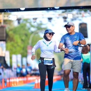 Race photo from BOGORUN 2026
