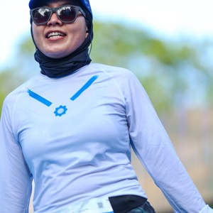 Race photo from BOGORUN 2026
