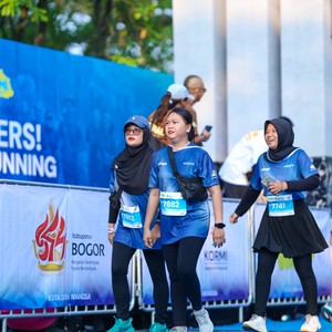 Race photo from BOGORUN 2026