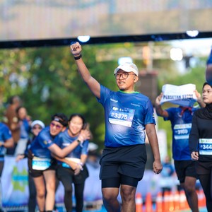Race photo from BOGORUN 2026