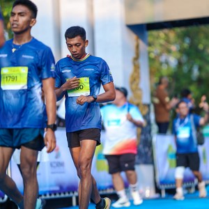 Race photo from BOGORUN 2026