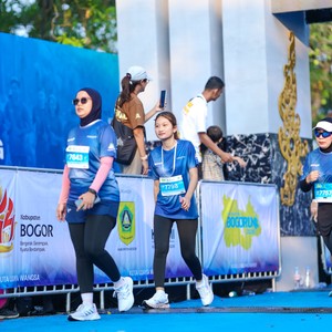 Race photo from BOGORUN 2026