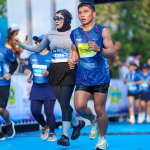 Race photo from BOGORUN 2026