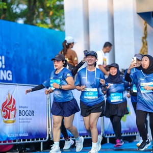 Race photo from BOGORUN 2026