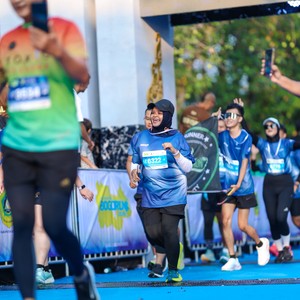 Race photo from BOGORUN 2026