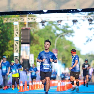 Race photo from BOGORUN 2026