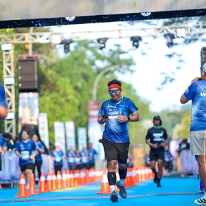 Race photo from BOGORUN 2026