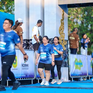 Race photo from BOGORUN 2026