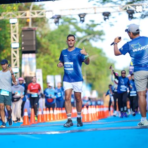 Race photo from BOGORUN 2026