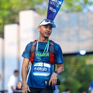 Race photo from BOGORUN 2026