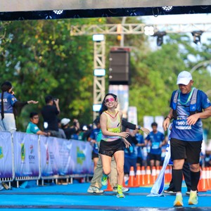 Race photo from BOGORUN 2026
