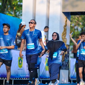 Race photo from BOGORUN 2026