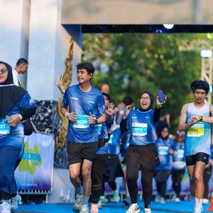 Race photo from BOGORUN 2026