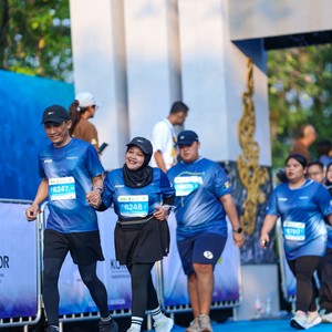 Race photo from BOGORUN 2026