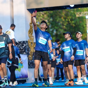 Race photo from BOGORUN 2026
