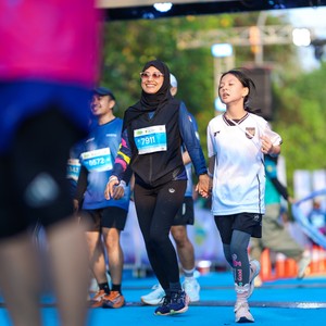 Race photo from BOGORUN 2026