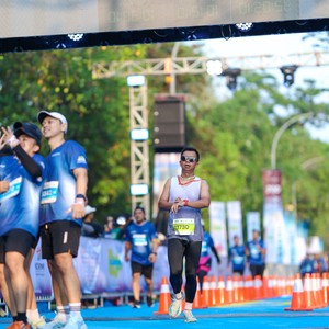 Race photo from BOGORUN 2026