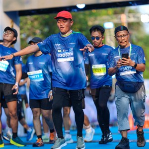 Race photo from BOGORUN 2026