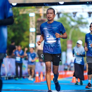 Race photo from BOGORUN 2026