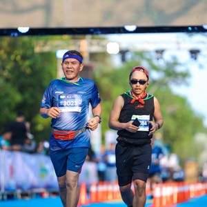Race photo from BOGORUN 2026