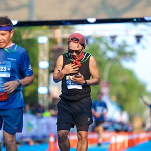 Race photo from BOGORUN 2026