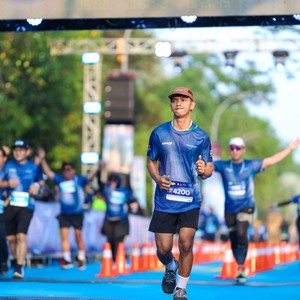Race photo from BOGORUN 2026